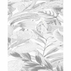 Erismann | Elle Decoration 2 | 21020210 | Vliestapete | Blumenoptik | 0.53 X 10.05 M | Grau