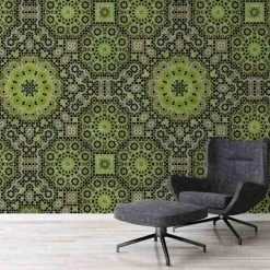 A.S. Creation | Walls By Patel 1 | DD110601 | Fototapete | Vlies | Versch. Größen | Abstrakt | Grün