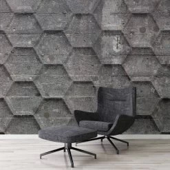 A.S. Creation | Atelier 47 | DD117035 | Fototapete | Vlies | 500 X 270 Cm | 3D | Grau