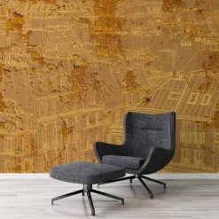 A.S. Creation | Atelier 47 | DD117355 | Fototapete | Vlies | 400 X 270 Cm | Paris | Gelb