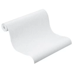 Rasch | Wallton 2025 | 128000 | Vliestapete | Einfarbig | Uni | 0.53 X 10.05 M | Weiß -Boutique-Tapetenladen 128000 04 1280x1280