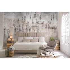 Erismann | Art Edition | 2230-10 | Fototapete | Vlies | 270 X 400 Cm | Retro & Vintage | Beige -Boutique-Tapetenladen 2230 10 04 1280x1280