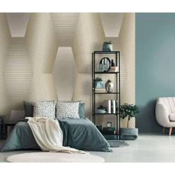 Erismann | Art Edition | 2247-15 | Fototapete | Vlies | 270 X 300 Cm | Grafik | Weiß -Boutique-Tapetenladen 2247 15 03 1280x1280