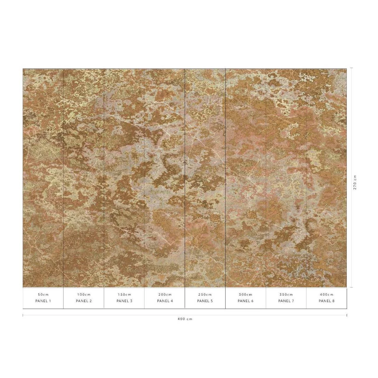 Erismann | Art Edition | 2248-10 | Fototapete | Vlies | 270 X 400 Cm | Retro & Vintage | Gold 2 Erismann | Art Edition | 2248-10 | Fototapete | Vlies | 270 X 400 Cm | Retro & Vintage | Gold – Bild 2