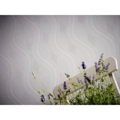 A.S. Creation | Meistervlies | 260512 | Vliestapete Überstreichbar | Wellen | 0.53 X 10.05 M | Weiß 13 A.S. Creation | Meistervlies | 260512 | Vliestapete Überstreichbar | Wellen | 0.53 X 10.05 M | Weiß -Boutique-Tapetenladen 260512 3 1280x1280