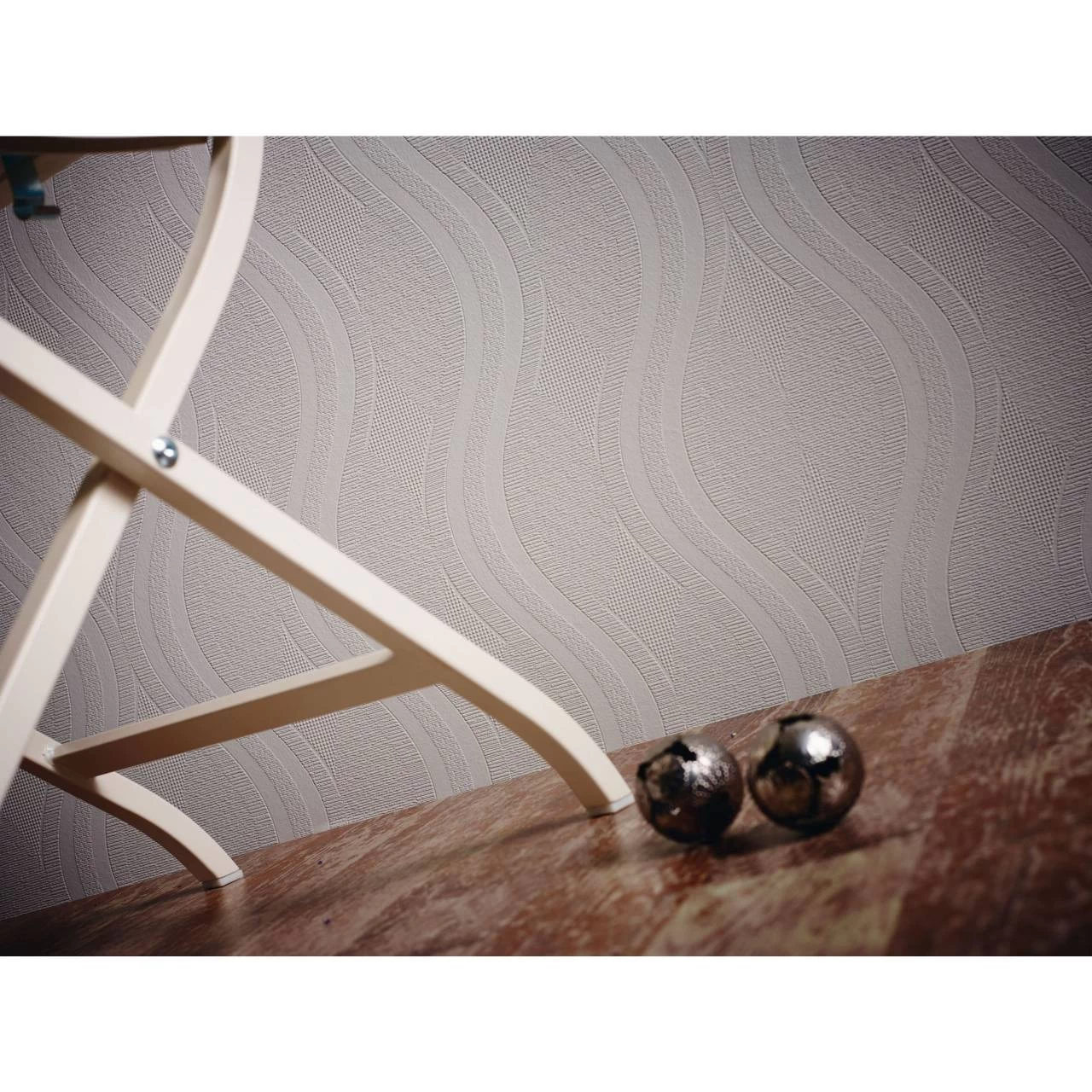 A.S. Creation | Meistervlies | 260512 | Vliestapete Überstreichbar | Wellen | 0.53 X 10.05 M | Weiß 6 A.S. Creation | Meistervlies | 260512 | Vliestapete Überstreichbar | Wellen | 0.53 X 10.05 M | Weiß – Bild 6