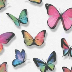 Erismann | Papillon | 3000017 | Papiertapete | Tiermuster | 0.53 X 10.05 M | Pink -Boutique-Tapetenladen 30000 17 scan papillon 1280x1280