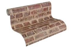 A.S. Creation | Authentic Walls 2 | 302191 | Papiertapete | Steinoptik | 0.53 X 10.05 M | Rot -Boutique-Tapetenladen 302191 1 1280x1280