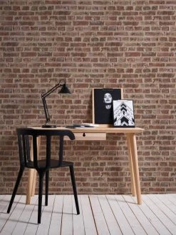 A.S. Creation | Authentic Walls 2 | 302191 | Papiertapete | Steinoptik | 0.53 X 10.05 M | Rot -Boutique-Tapetenladen 302191 3 1280x1280 1