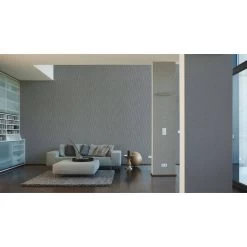 A.S. Creation | Titanium 3 | 306462 | Vliestapete | Einfarbig | Uni | 0.53 X 10.05 M | Grau