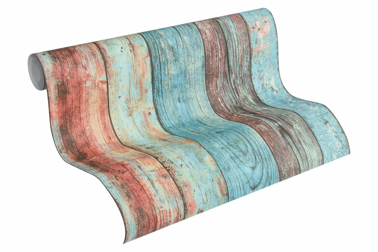 A.S. Creation | Elements | 307231 | Vliestapete | Holzoptik | 0.53 X 10.05 M | Bunt 3 A.S. Creation | Elements | 307231 | Vliestapete | Holzoptik | 0.53 X 10.05 M | Bunt – Bild 3