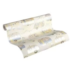 A.S. Creation | Boys & Girls 6 | 343452 | Papiertapete | Muster & Motive | 0.53 X 10.05 M | Creme -Boutique-Tapetenladen 343452 3 1280x1280