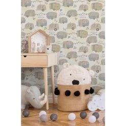 A.S. Creation | Boys & Girls 6 | 343452 | Papiertapete | Muster & Motive | 0.53 X 10.05 M | Creme -Boutique-Tapetenladen 343452 4 1280x1280