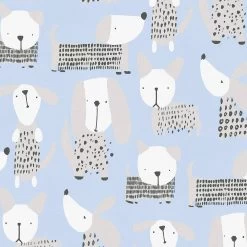A.S. Creation | Boys & Girls 6 | 367551 | Papiertapete | Tiermuster | 0.53 X 10.05 M | Blau