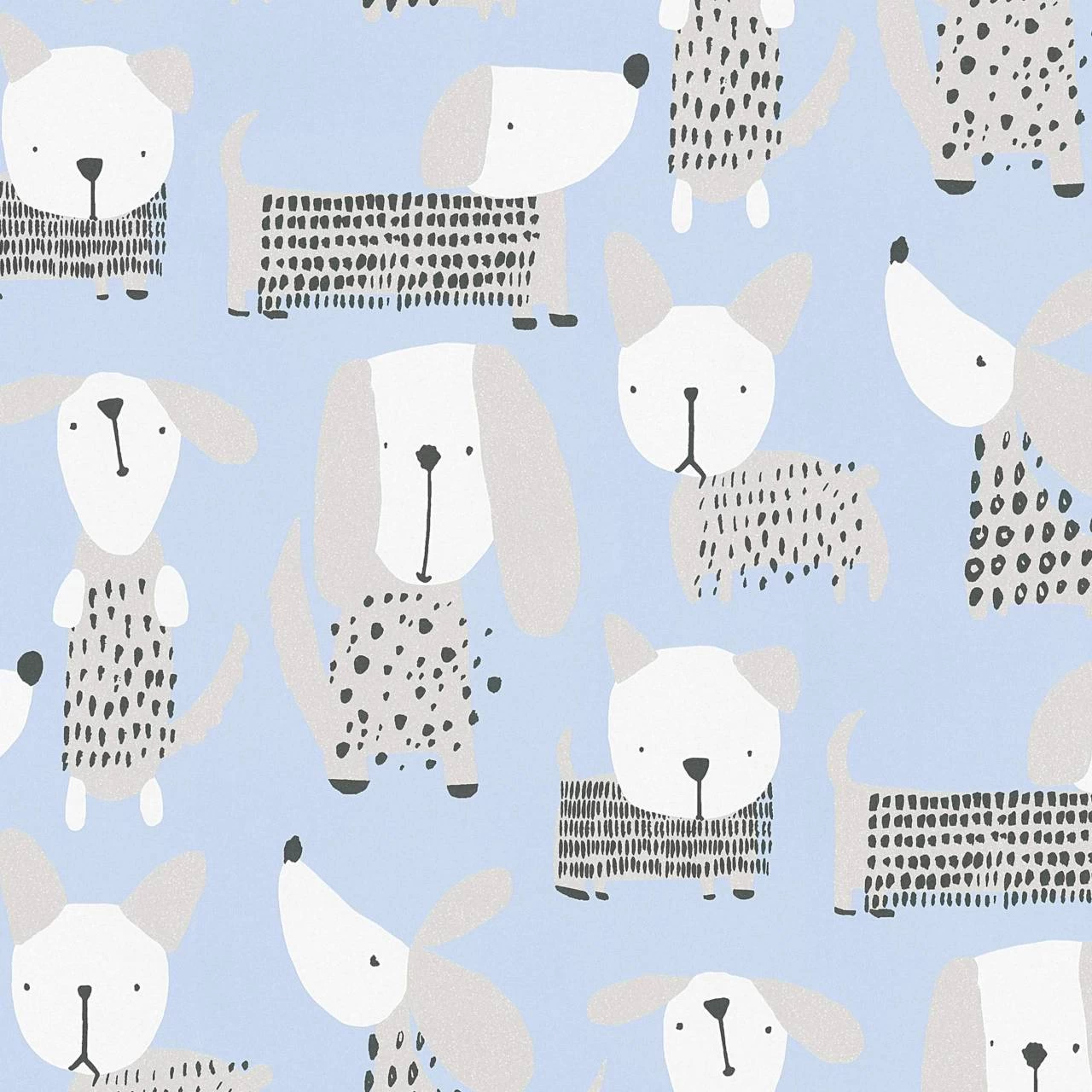 A.S. Creation | Boys & Girls 6 | 367551 | Papiertapete | Tiermuster | 0.53 X 10.05 M | Blau 1 A.S. Creation | Boys & Girls 6 | 367551 | Papiertapete | Tiermuster | 0.53 X 10.05 M | Blau