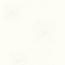 A.S. Creation | Scandinavian 2 | 367843 | Vliestapete | Blumenoptik | 0.53 X 10.05 M | Weiß