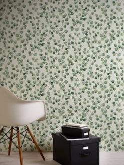 A.S. Creation | Greenery | 370441 | Vliestapete | Naturoptik | 0.53 X 10.05 M | Grün -Boutique-Tapetenladen 370441 3 1280x1280