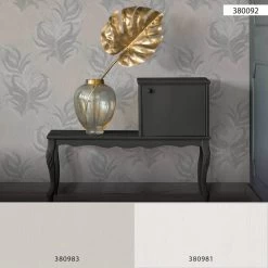 A.S. Creation | Mata Hari | 380092 | Vliestapete | Tiermuster | 0.53 X 10.05 M | Grau | Weiß -Boutique-Tapetenladen 380092 6 1280x1280