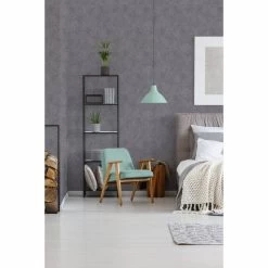 A.S. Creation | Trendwall 2 | 380891 | Vliestapete | Einfarbig | 0.53 X 10.05 M | Grau | Schwarz -Boutique-Tapetenladen 380891 5 1280x1280