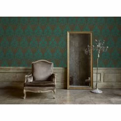 A.S. Creation | Mata Hari | 380915 | Vliestapete | Barock | 0.53 X 10.05 M | Braun | Petrol 12 A.S. Creation | Mata Hari | 380915 | Vliestapete | Barock | 0.53 X 10.05 M | Braun | Petrol -Boutique-Tapetenladen 380915 5 1280x1280