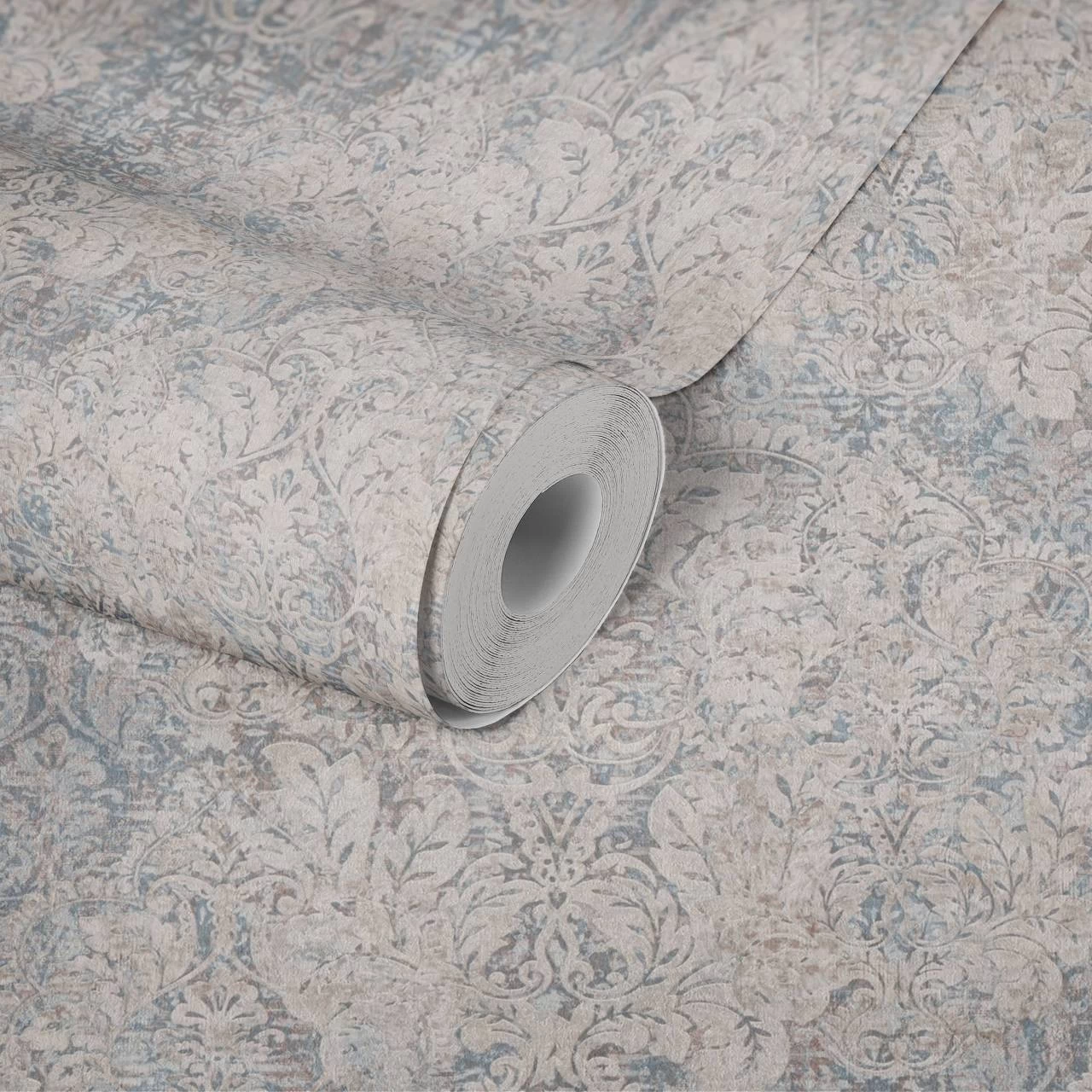 A.S. Creation | Mata Hari | 380931 | Vliestapete | Barock | 0.53 X 10.05 M | Beige | Braun | Blau 3 A.S. Creation | Mata Hari | 380931 | Vliestapete | Barock | 0.53 X 10.05 M | Beige | Braun | Blau – Bild 3