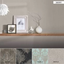 A.S. Creation | Mata Hari | 380991 | Vliestapete | Einfarbig | 0.53 X 10.05 M | Beige | Braun -Boutique-Tapetenladen 380991 7 1280x1280