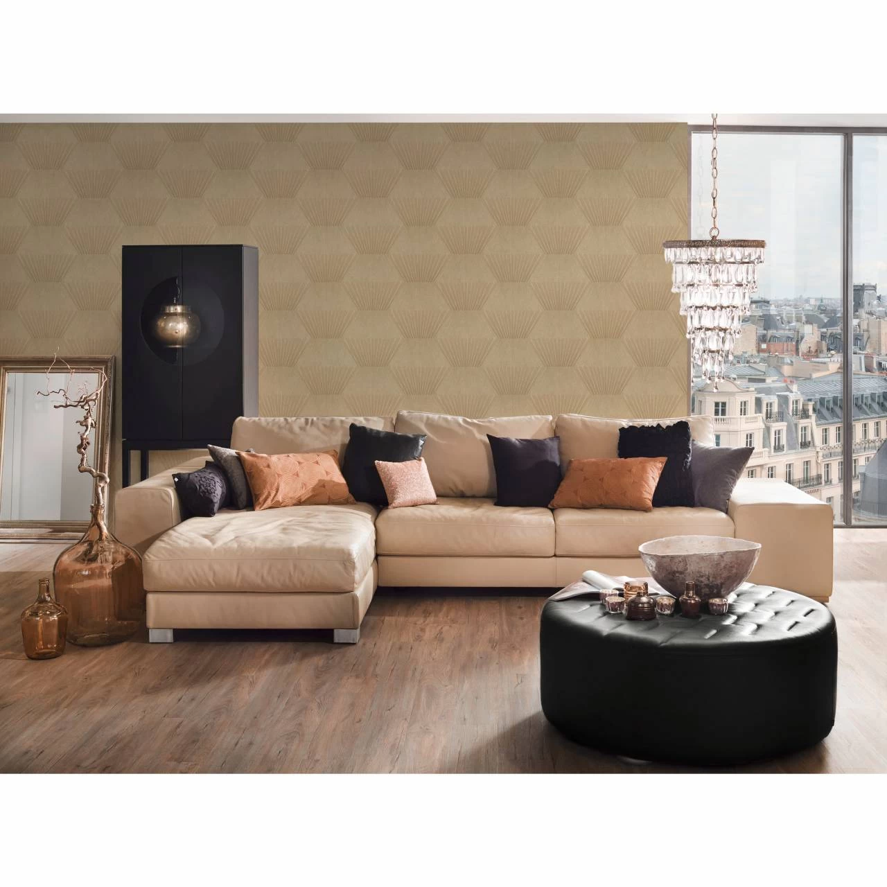 A.S. Creation | Titanium 3 | 382044 | Vliestapete | 3D Optik | 0.53 X 10.05 M | Gold | Gelb 6 A.S. Creation | Titanium 3 | 382044 | Vliestapete | 3D Optik | 0.53 X 10.05 M | Gold | Gelb – Bild 6