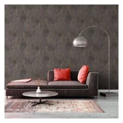 A.S. Creation | Terra | 389191 | Vliestapete | Blumenoptik | 10.05 X 0.53 M | Grau -Boutique-Tapetenladen 389191 08 1280x1280