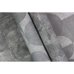 Rasch | Concrete | 521351 | Vliestapete | Vintage | Retro | 0.53 X 10.05 M | Grau -Boutique-Tapetenladen 521351 05 1280x1280