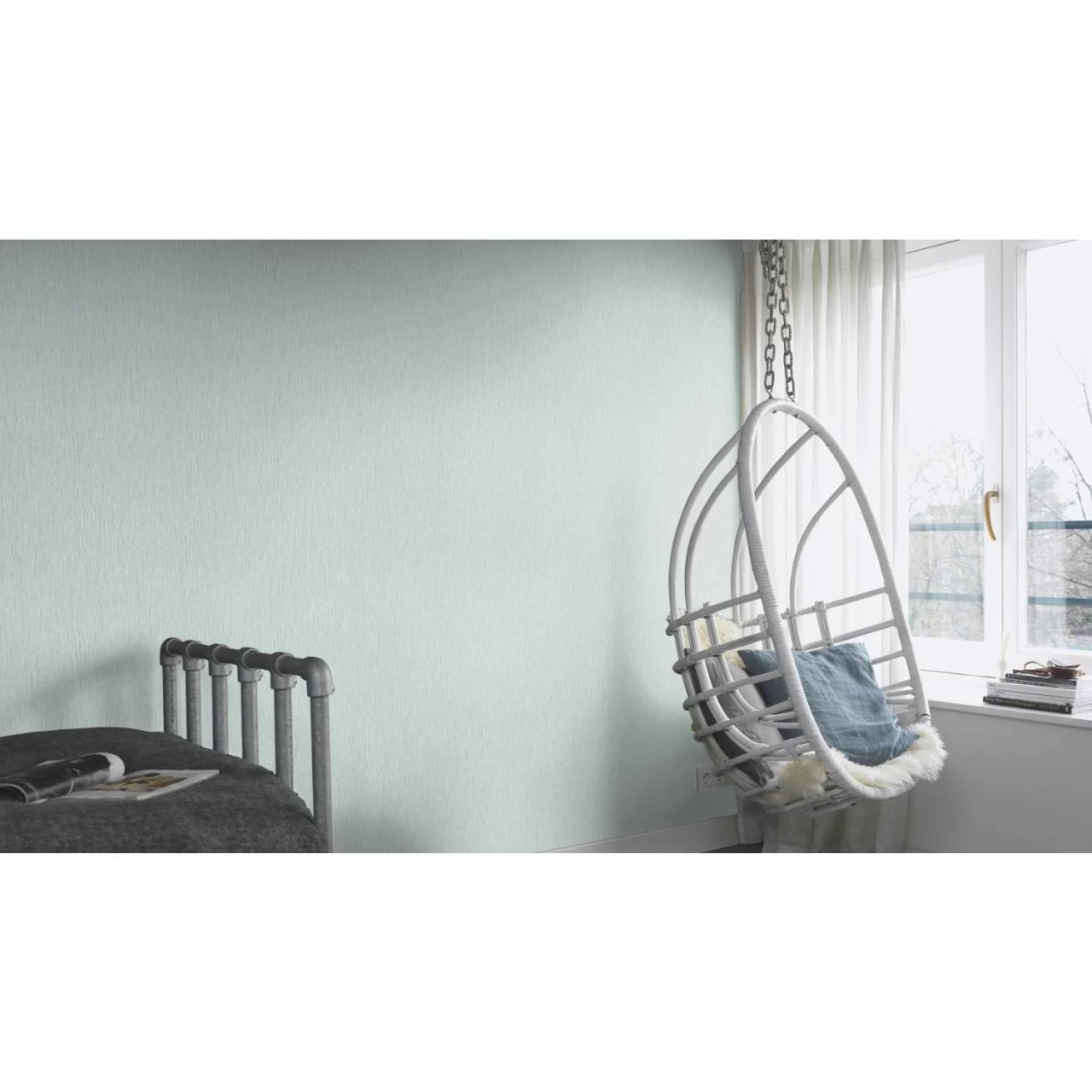 Rasch | Trianon XIII | 570052 | Vliestapete | Einfarbig | Uni | 0.53 X 10.05 M | Blau 2 Rasch | Trianon XIII | 570052 | Vliestapete | Einfarbig | Uni | 0.53 X 10.05 M | Blau – Bild 2