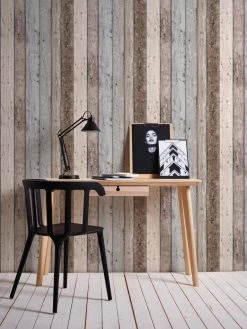 A.S. Creation | New England | 855039 | Vliestapete | Holzoptik | 0.53 X 10.05 M | Beige -Boutique-Tapetenladen 855039 7 1280x1280