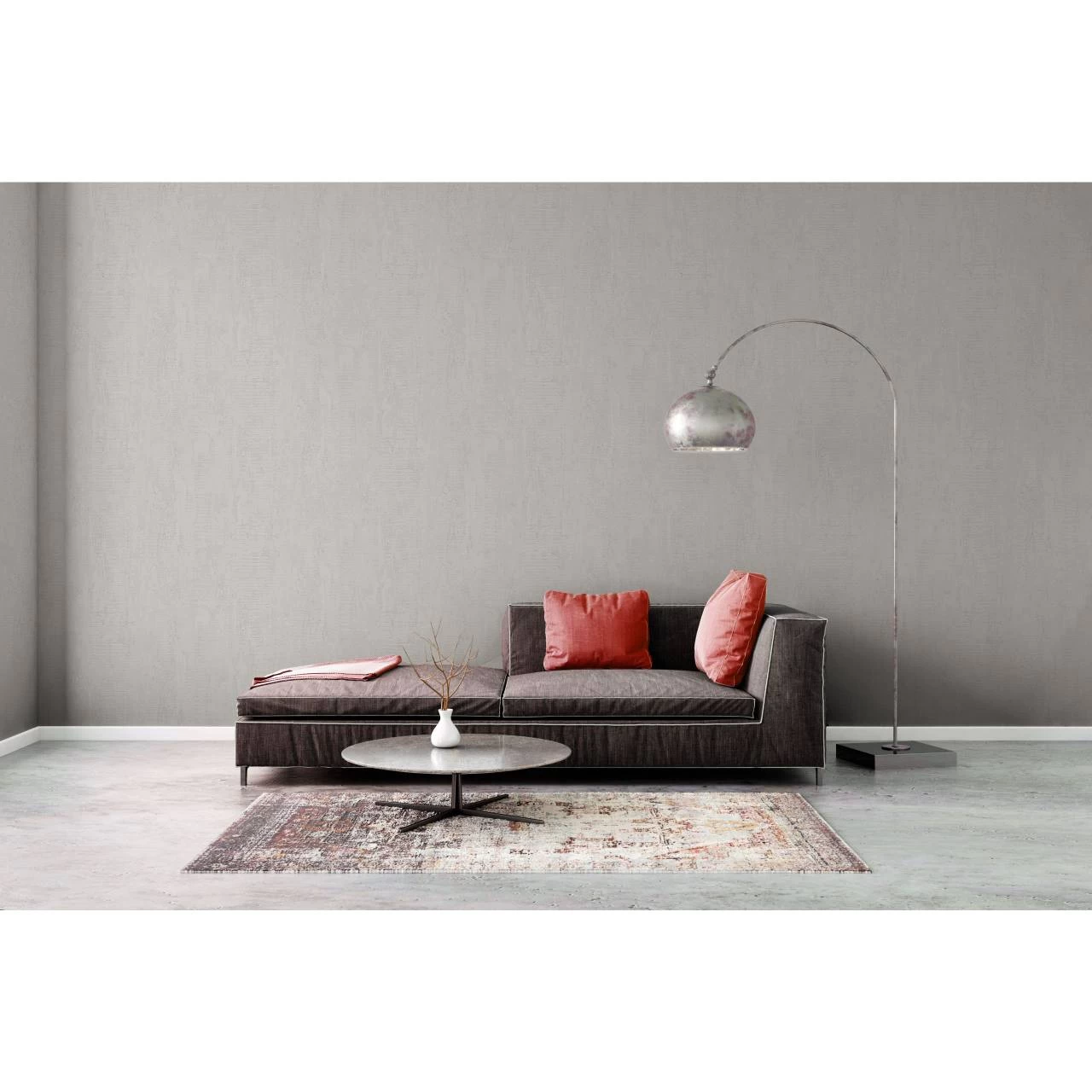 A.S. Creation | Beton Concrete & More | 944264 | Vliestapete | Steinoptik | 0.53 X 10.05 M | Weiß 4 A.S. Creation | Beton Concrete & More | 944264 | Vliestapete | Steinoptik | 0.53 X 10.05 M | Weiß – Bild 4