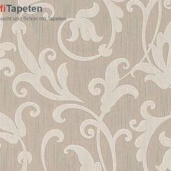 A.S. Creation | Tessuto | 954901 | Vliestapete | Blumenoptik | 0.53 X 10.05 M | Beige