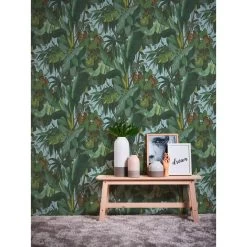 A.S. Creation | Il Decoro | 958981 | Papiertapete | Blumenoptik | 0.53 X 10.05 M | Grün -Boutique-Tapetenladen 958981 6 1280x1280