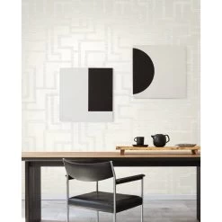 York Wallcoverings | Black And White | BW3832 | Sure Strip Tapete | Geometrisch | 0.52 X 10 M 5 York Wallcoverings | Black And White | BW3832 | Sure Strip Tapete | Geometrisch | 0.52 X 10 M -Boutique-Tapetenladen BW3832 3 1280x1280
