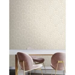 York Wallcoverings | Black And White | BW3952 | Sure Strip Tapete | Blätter | 0.52 X 10 M -Boutique-Tapetenladen BW3952 3 1280x1280