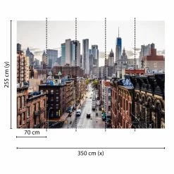 A.S. Creation | Designwalls | DD118674 | Fototapete | Vlies | 350 X 255 Cm | New York | Bunt -Boutique-Tapetenladen DD118674 1 1280x1280