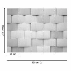 A.S. Creation | Designwalls | DD118718 | Fototapete | Vlies | 350 X 255 Cm | 3D | Grau -Boutique-Tapetenladen DD118718 1 1280x1280