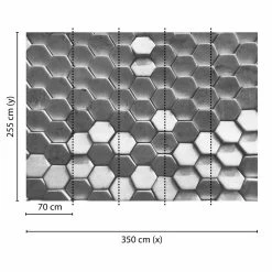 A.S. Creation | Designwalls | DD118722 | Fototapete | Vlies | 350 X 255 Cm | 3D | Grau | Weiß -Boutique-Tapetenladen DD118722 1 1280x1280