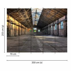 A.S. Creation | Designwalls | DD118748 | Fototapete | Vlies | 350 X 255 Cm | Modern | Grau | Grün -Boutique-Tapetenladen DD118748 1 1280x1280