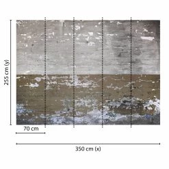 A.S. Creation | Designwalls | DD118788 | Fototapete | Vlies | 350 X 255 Cm | Stein & Beton | Grau -Boutique-Tapetenladen DD118788 1 1280x1280