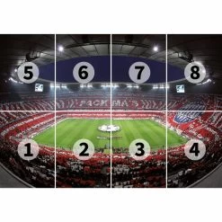 A.S. Creation | Designwalls 2.0 | DD118845 | Fototapete | Vlies | 366 X 254 Cm | Sport | Bunt -Boutique-Tapetenladen DD118845 Aufteilung 1280x1280