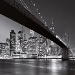 A.S. Creation | Designwalls 2.0 | DD118992 | Fototapete | Vlies | 384 X 260 Cm | New York | Grau