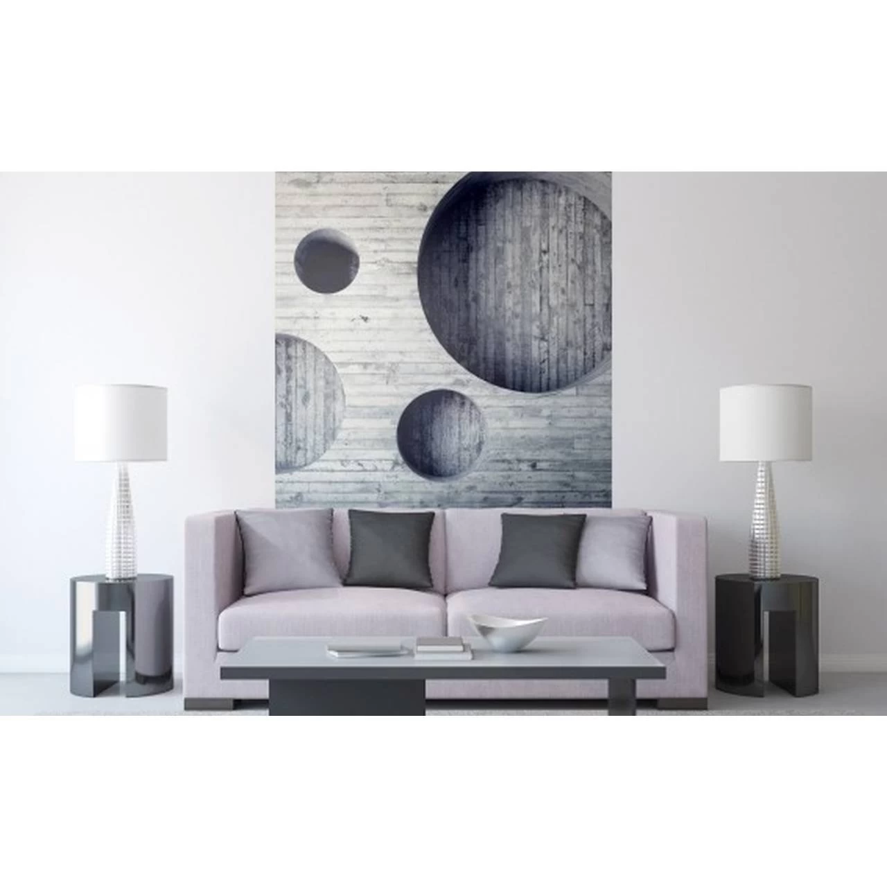 Dimex | Dimex Line | MS-2-0038 | Fototapete | Vlies | Versch. Größen | 3D | Grau 2 Dimex | Dimex Line | MS-2-0038 | Fototapete | Vlies | Versch. Größen | 3D | Grau – Bild 2