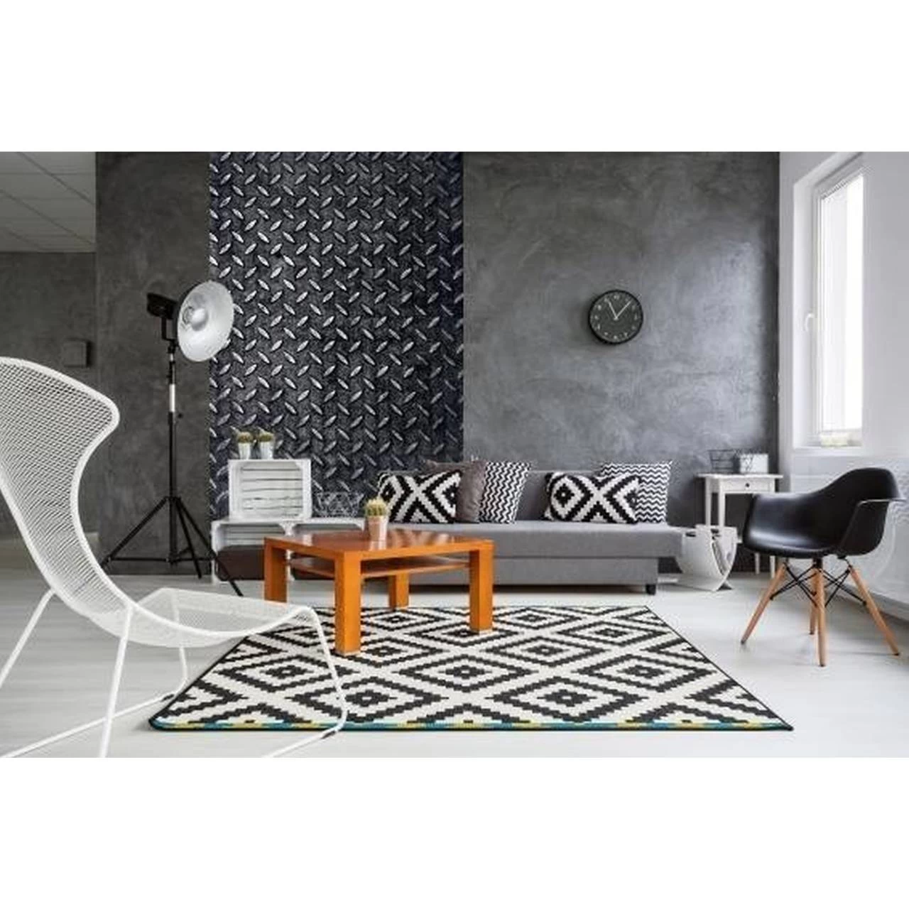 Dimex | Dimex Line | MS-2-0183 | Fototapete | Vlies | Versch. Größen | Metall | Schwarz 2 Dimex | Dimex Line | MS-2-0183 | Fototapete | Vlies | Versch. Größen | Metall | Schwarz – Bild 2