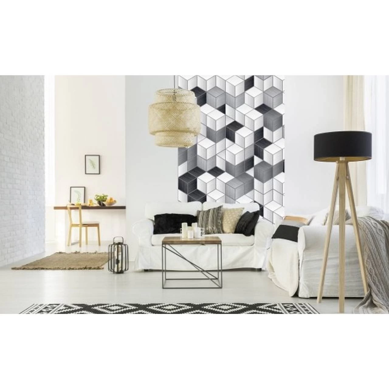 Dimex | Dimex Line | MS-2-0301 | Fototapete | Vlies | Versch. Größen | 3D | Schwarz 2 Dimex | Dimex Line | MS-2-0301 | Fototapete | Vlies | Versch. Größen | 3D | Schwarz – Bild 2