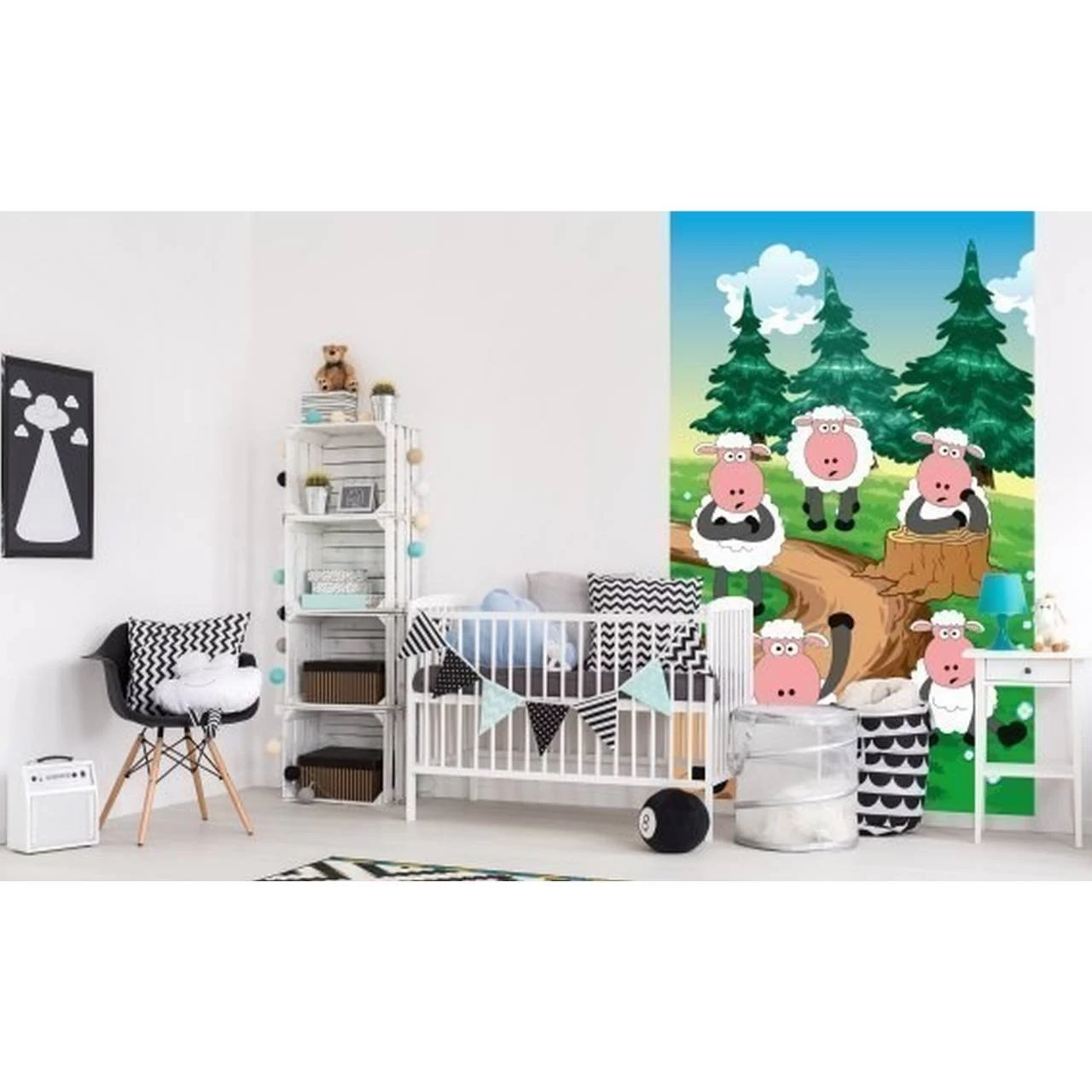 Dimex | Dimex Line | MS-2-0342 | Fototapete | Vlies | Versch. Größen | Kinderzimmer | Grün 2 Dimex | Dimex Line | MS-2-0342 | Fototapete | Vlies | Versch. Größen | Kinderzimmer | Grün – Bild 2