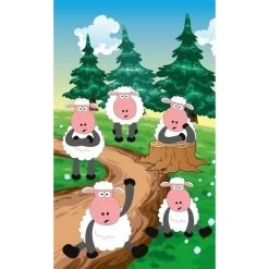 Dimex | Dimex Line | MS-2-0342 | Fototapete | Vlies | Versch. Größen | Kinderzimmer | Grün