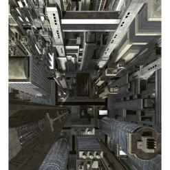 Dimex | Dimex Line | MS-3-0030 | Fototapete | Vlies | Versch. Größen | Sonstige Metropolen | Grau