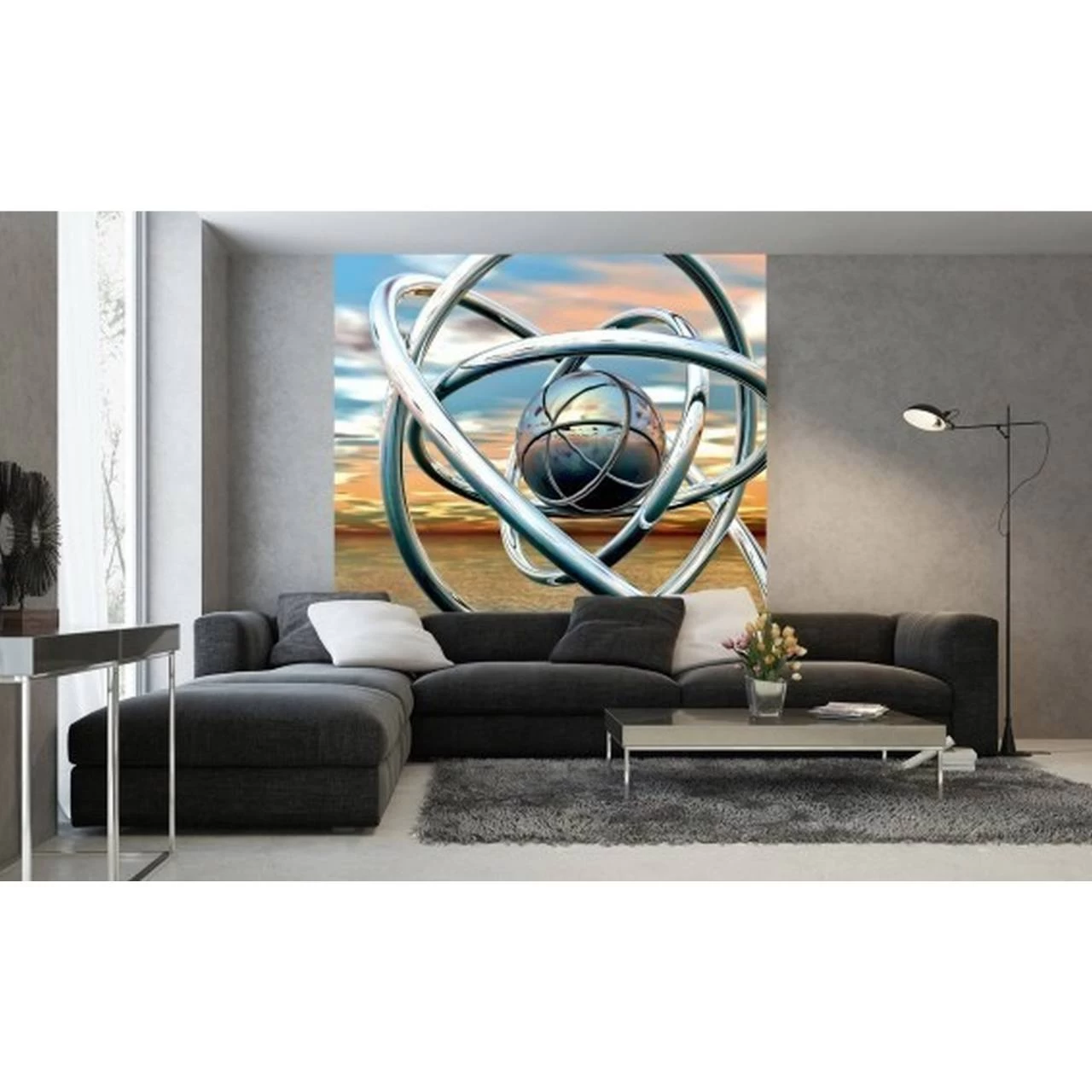 Dimex | Dimex Line | MS-3-0280 | Fototapete | Vlies | Versch. Größen | Abstrakt | Grau 2 Dimex | Dimex Line | MS-3-0280 | Fototapete | Vlies | Versch. Größen | Abstrakt | Grau – Bild 2